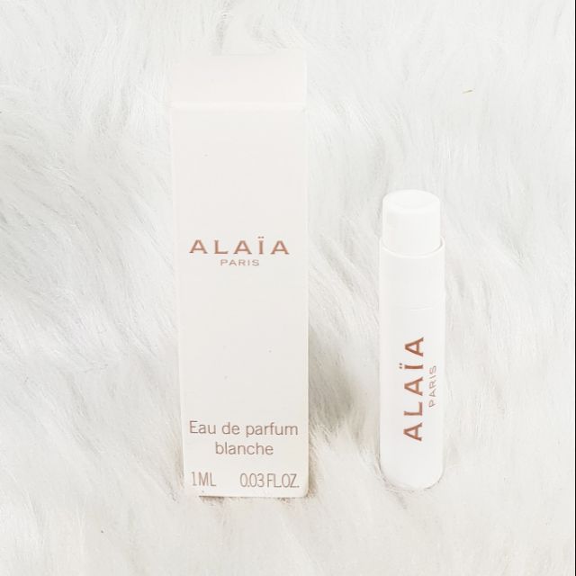 alaia blanche perfume review