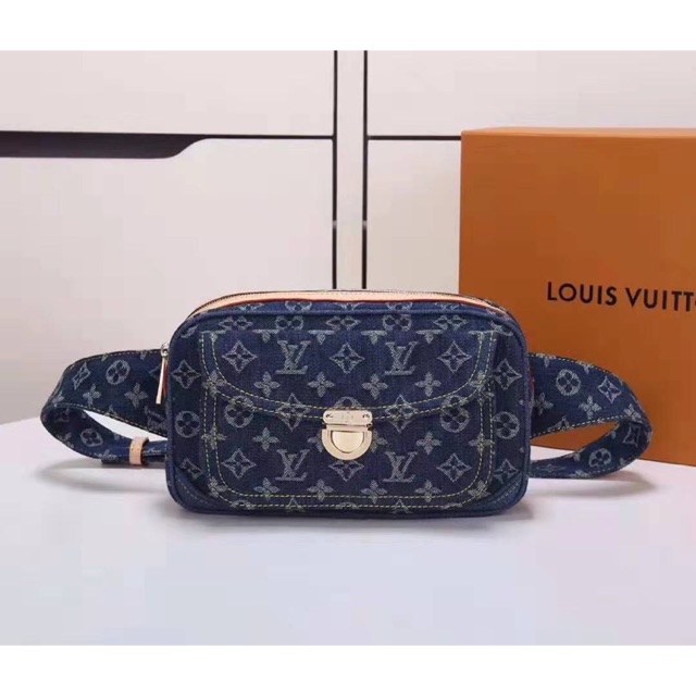 louis vuitton denim belt bag