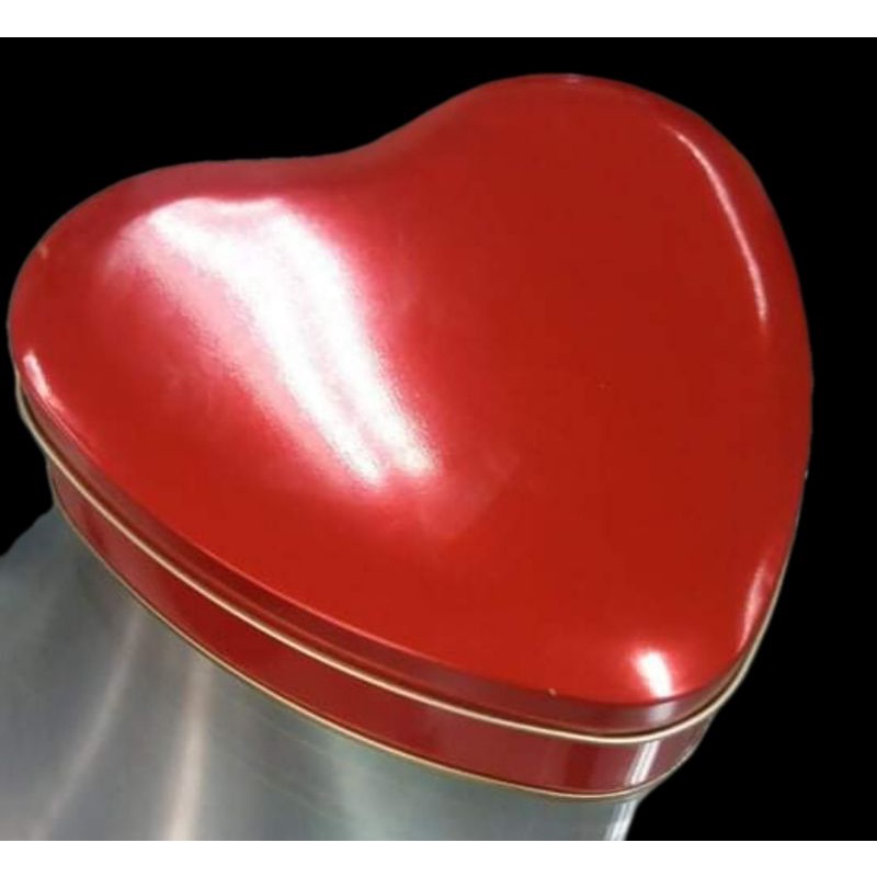 10pcs Heart Tin can 6x2 inches Shopee Philippines