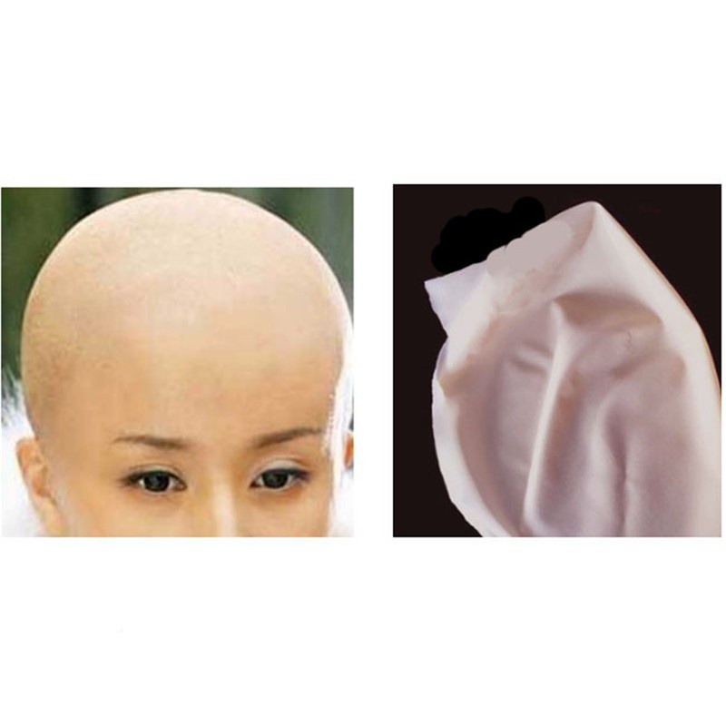 Latex Bald Headgear Cos Fake Monk Realistic Photo Wig Makingblack Shopee Philippines