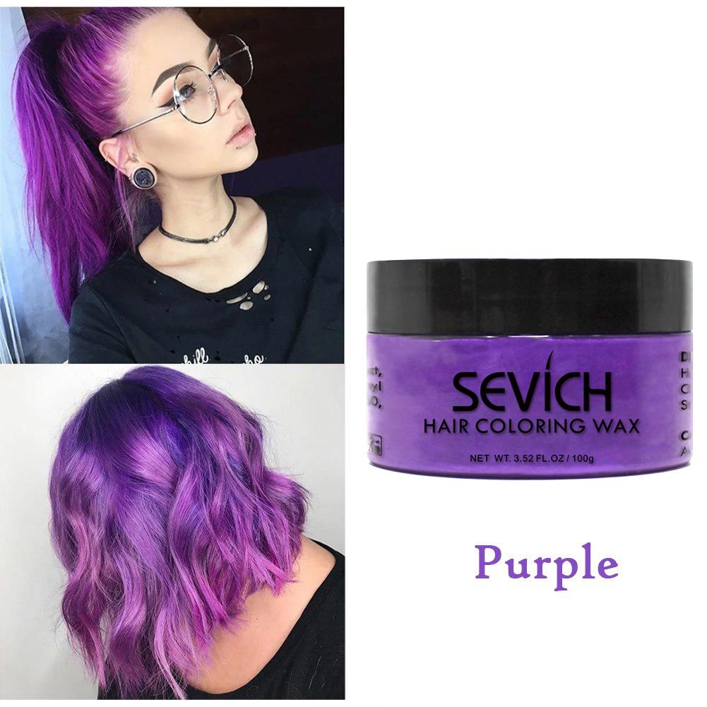 Sevich Professional Temporary Hair Color Wax (PURPLE - 100G), Instant  Hairstyle Dye for Men and Wome | Shopee Philippines