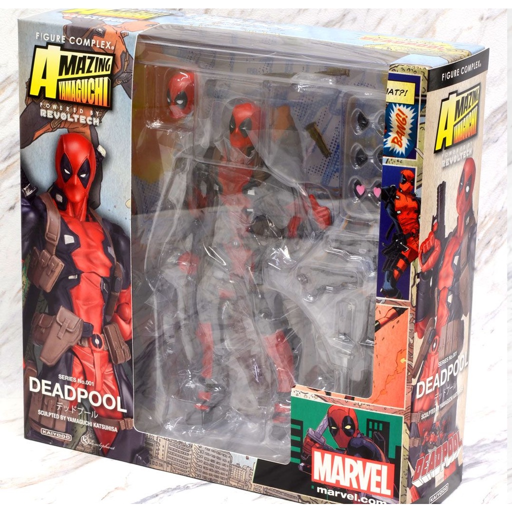 Kaiyodo - Amazing Yamaguchi #01 - Deadpool | Shopee Philippines