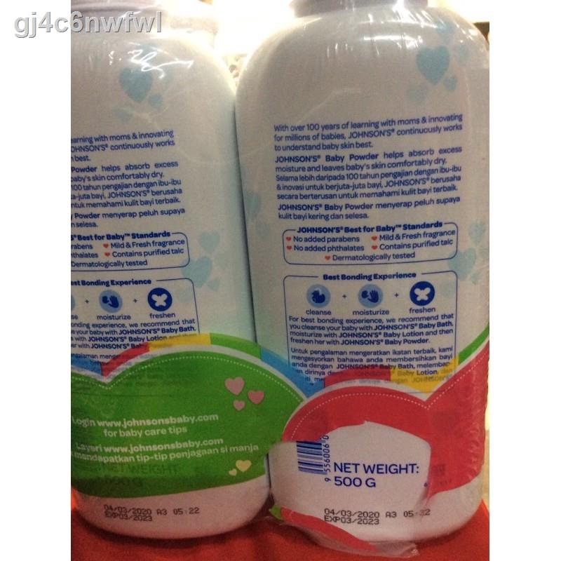 ■Johnsons Baby Powder 500g (Imported from Singapore) 【Hot sale】