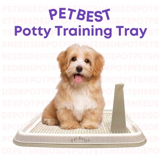 (PREMIUM QUALITY) Dog Training Potty Pad Potty Trainer and Stand