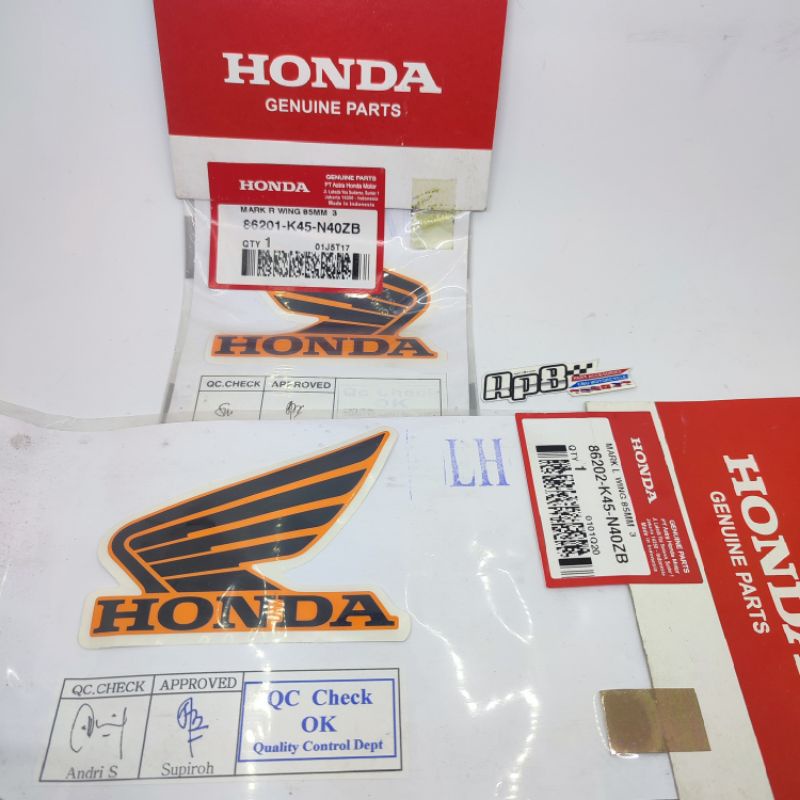 Honda Orange repsol Wings logo Stickers | Shopee Philippines