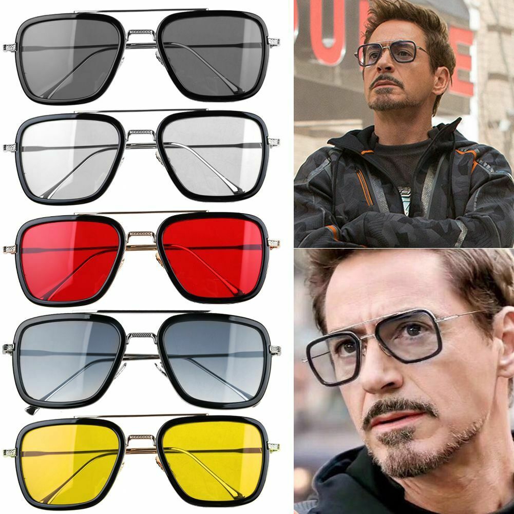 Tony Stark Iron Man Glasses Left to Spider-Man Far From Home Edith Glasses  Men Sunglasses | Shopee Philippines