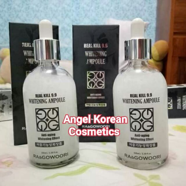 (ORIGINAL) RA& GOWOORI REAL KILL WHITENING AMPOULE | Shopee Philippines