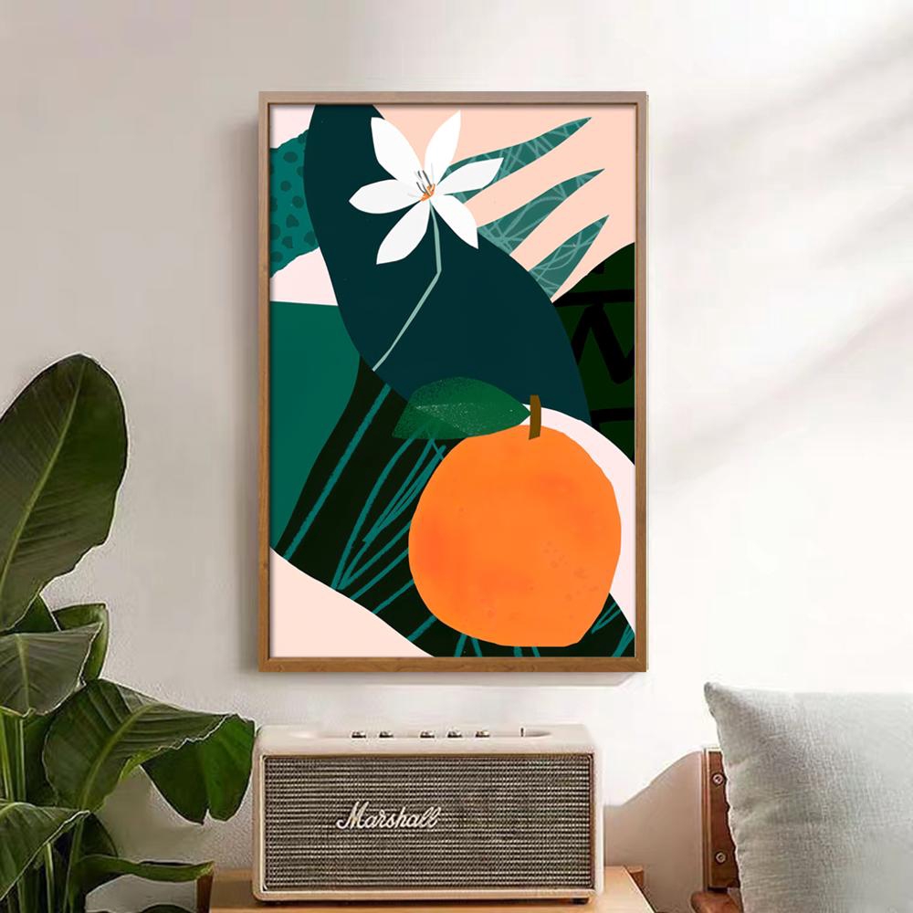 Canvas Wall Art Picture Poster Green Plant Nordic Japanese Wall Art Prints Wall Decor Poster Unframed Shopee Philippines