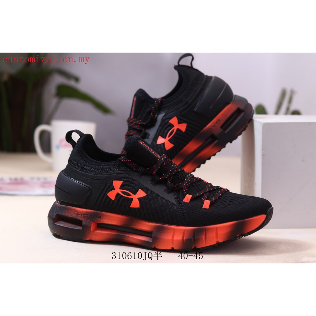 under armour hovr phantom black and red