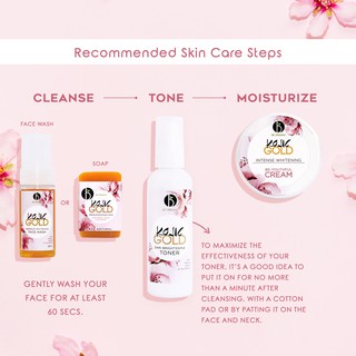 Be Organic Kojic GOLD Premium Whitening Face Wash 60ml ( Anti-Acne & Exfoliating ) #7