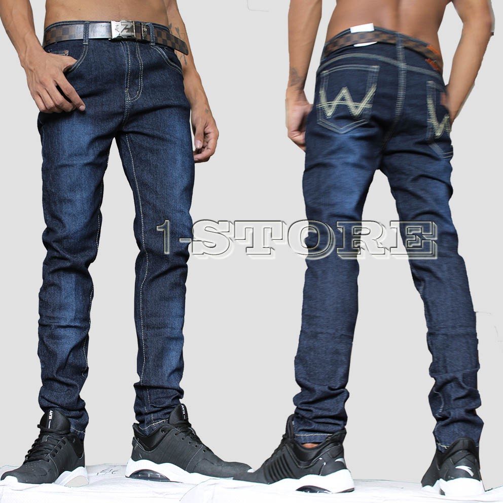 wrangler dark wash jeans