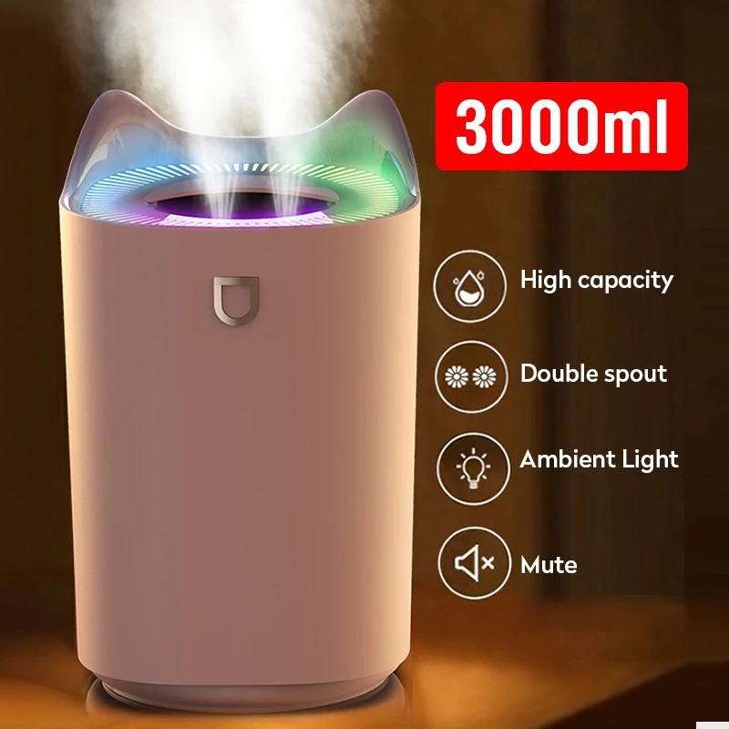 Air Humidifier Ultrasonic with Essential oil Aromatherapy Essential Oil ...