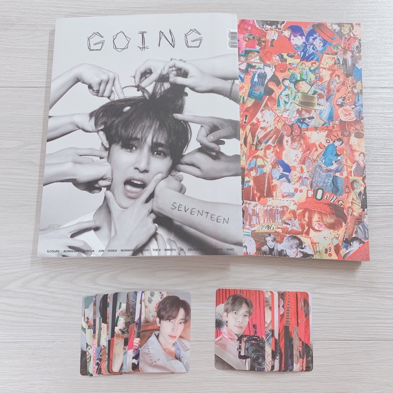 SEVENTEEN セブチ going magazine トレカ付き ゴセ雑誌