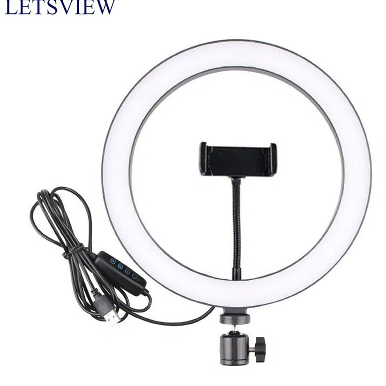 Letsview RK21 Selfie Ring Light Photo Studio Photography Lighting 26cm ...