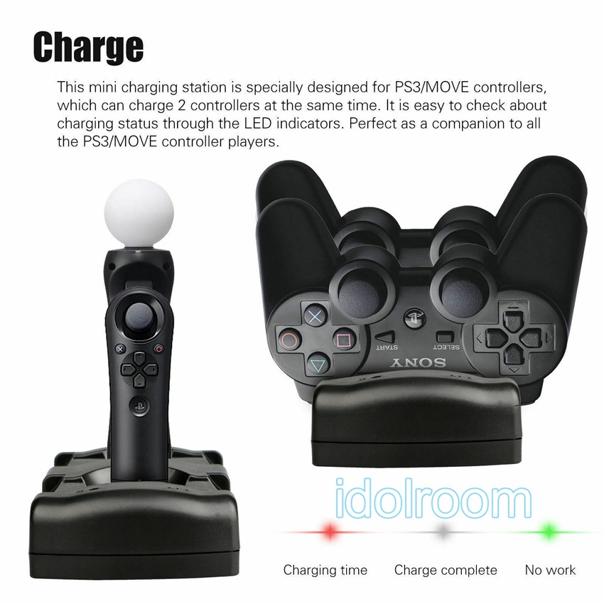 playstation move controller charge time