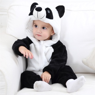 Baby Kigurumi Tiger Cow Lion Cartoon Romper infant Kids Animal Jumpsuit Girls Boys Pajamas Costume #6