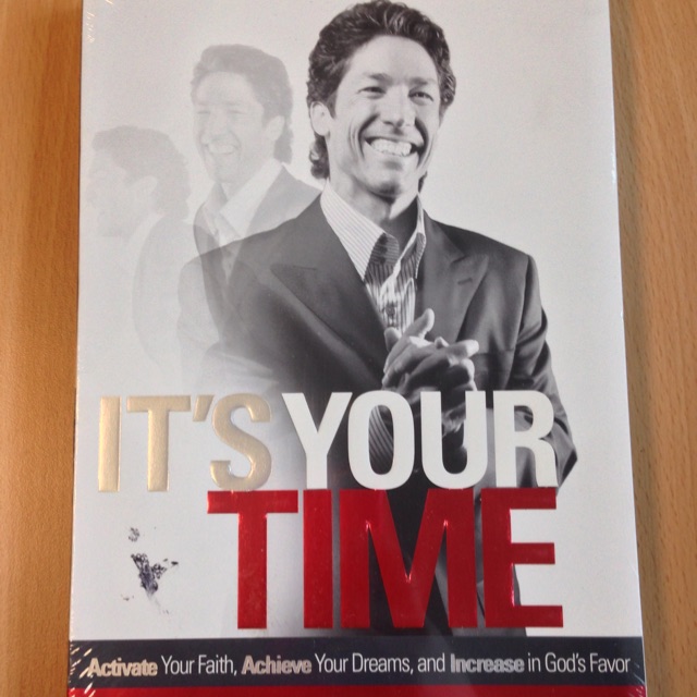 Joel Osteen It S Your Time Shopee Philippines