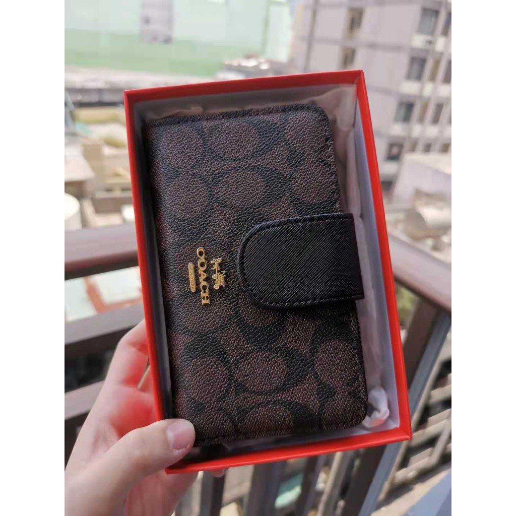 Coach wallet shopee sale