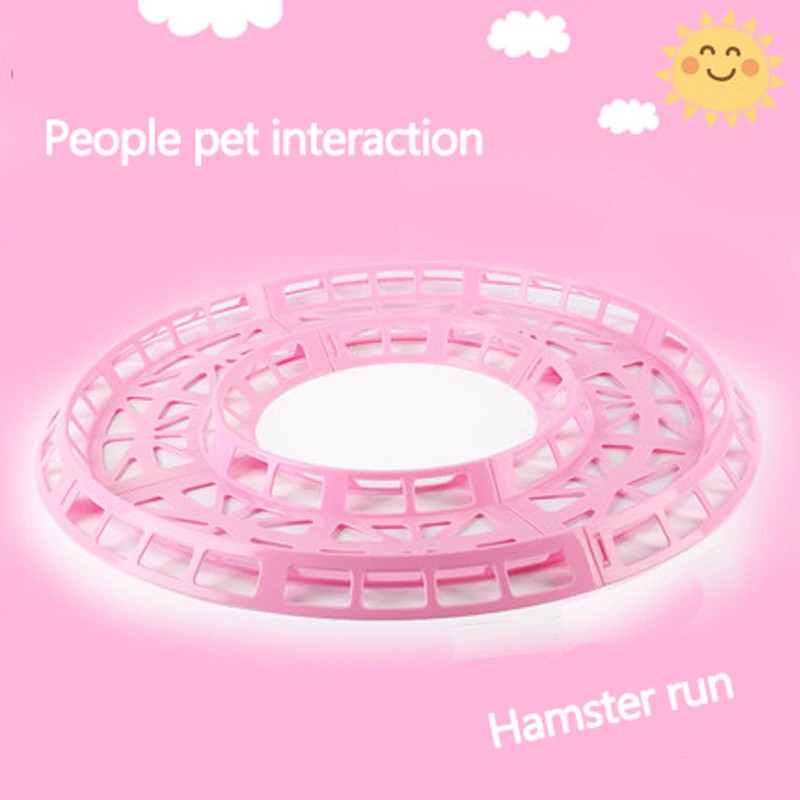 Hamster Ball Running Ball Game Track Toy Chinchilla Accessories Small Pet Runway Toys Hamsters and Hedgehog Runway #2