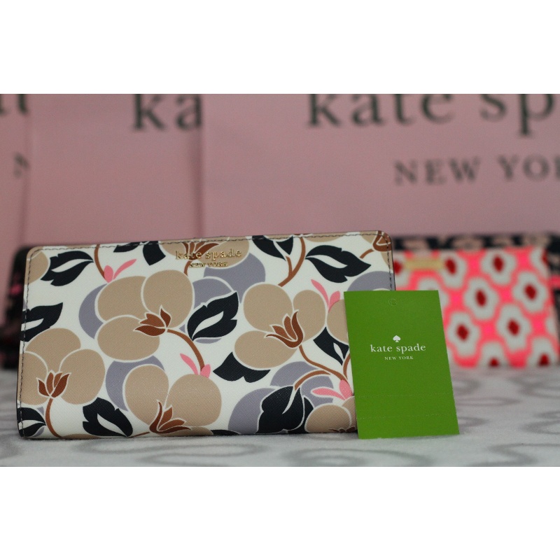 NWT Kate Spade New York Cameron Breezy Floral wallet nwt | Shopee  Philippines