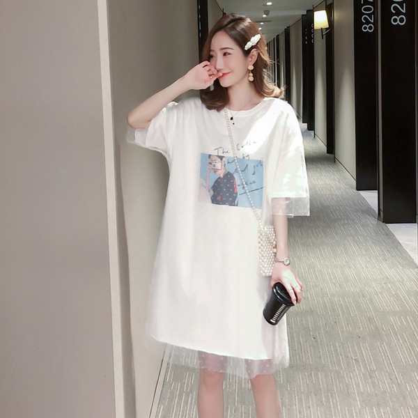 t shirt loose dress