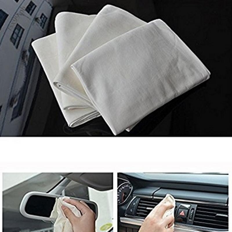 Natural Shammy Chamois Leather Car Cleaning Towels Drying Washing Cloth