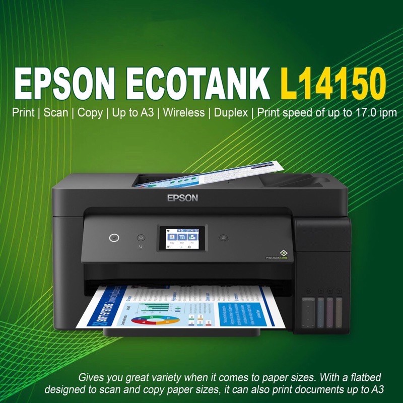 Epson EcoTank L14150 A3+ Wi-Fi Duplex Wide-Format All-in-One Ink Tank ...