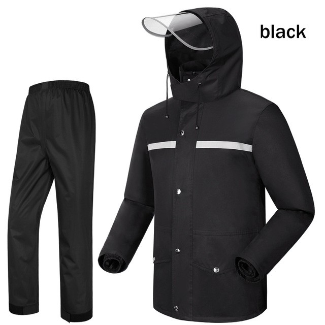 black rain jacket womens