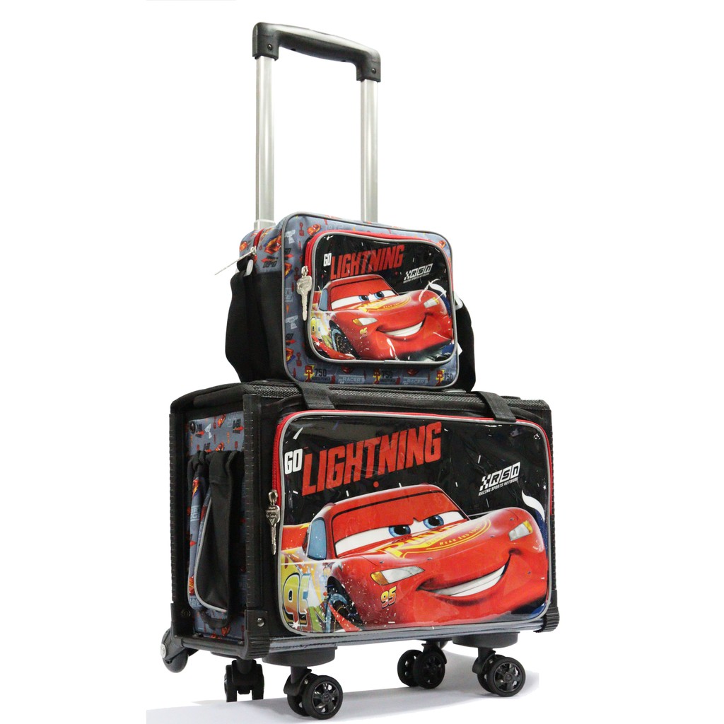 disney cars trolley bag