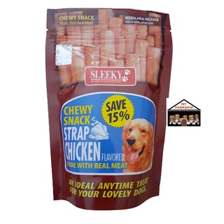 Sleeky Chewy Snack STRAP –Chicken Flavor 175g
