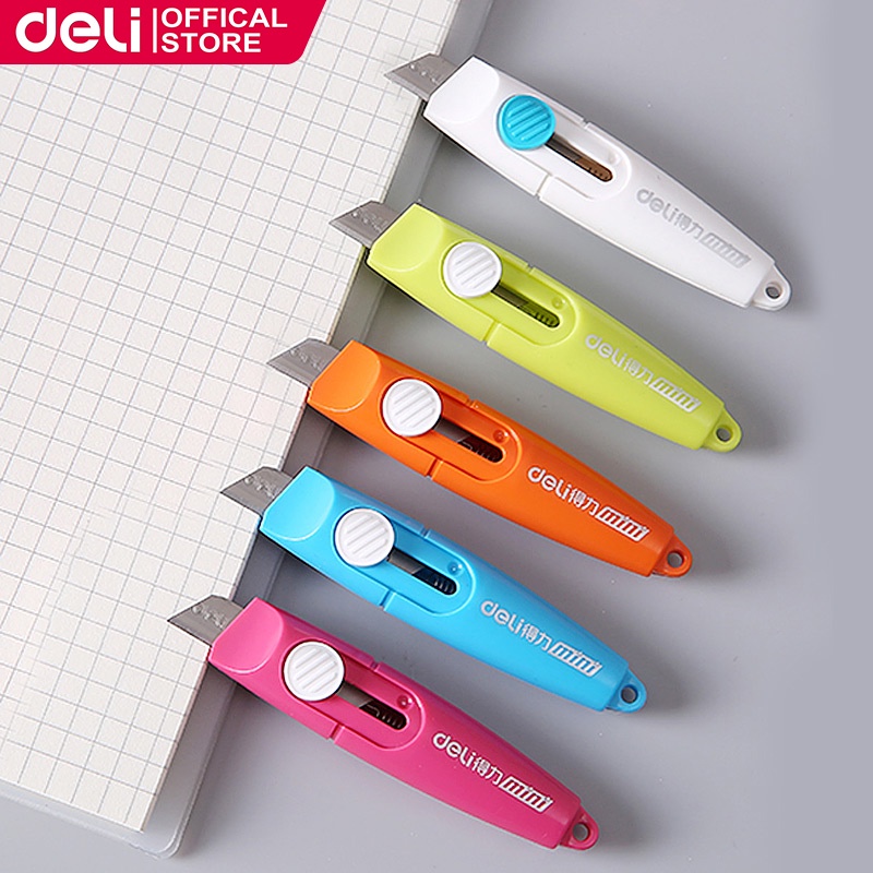 Deli E2020 Mini Utility Knife Cute Art Knife Portable Small Student 