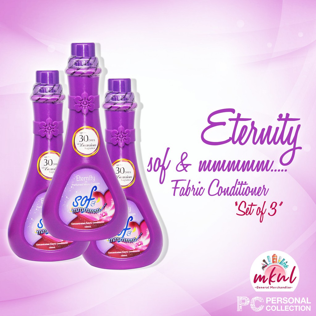 eternity sof fabric conditioner