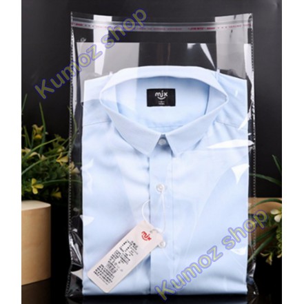 (There Is A Size For Wearing Pictures/Masks) (Thick Type -500 Grams) Glass Bag Adhesive Cover Strip Clothes OPP Bags