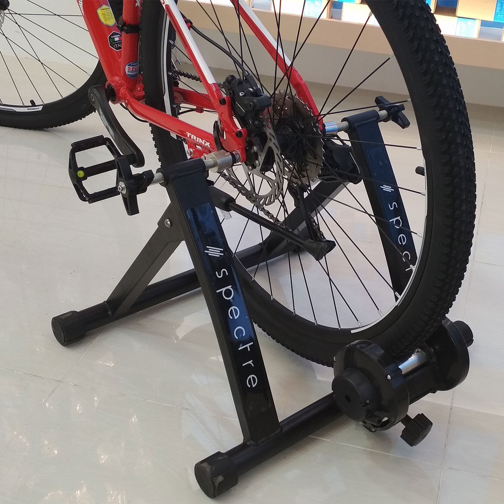 bicycle stand stationary