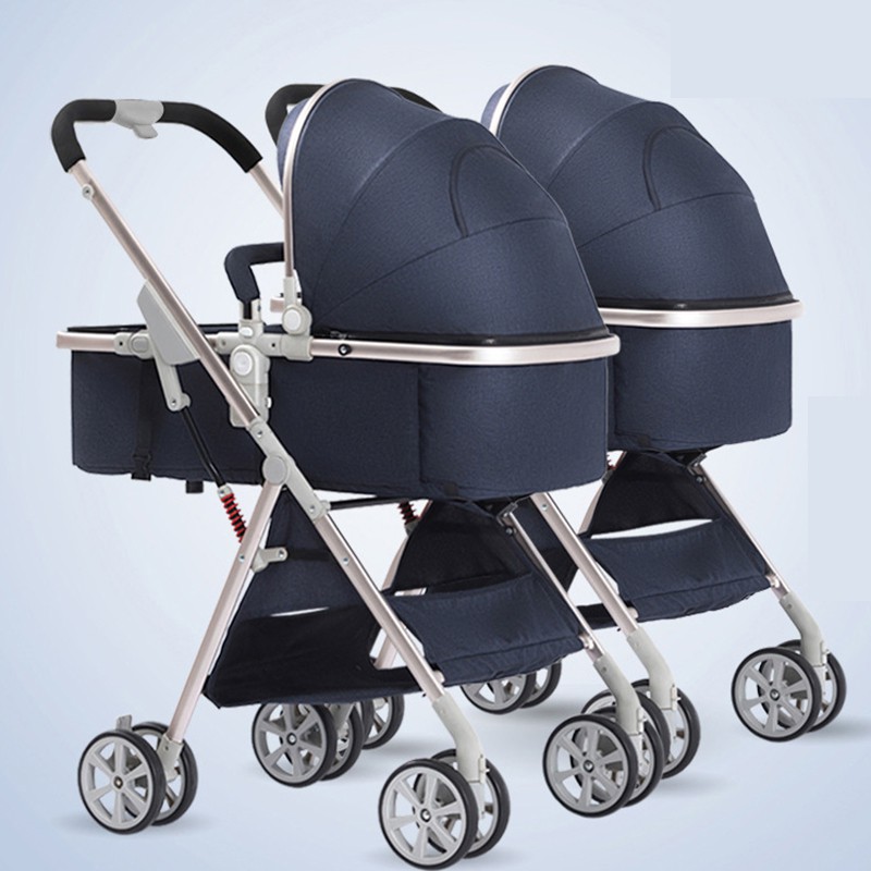 double stroller foldable