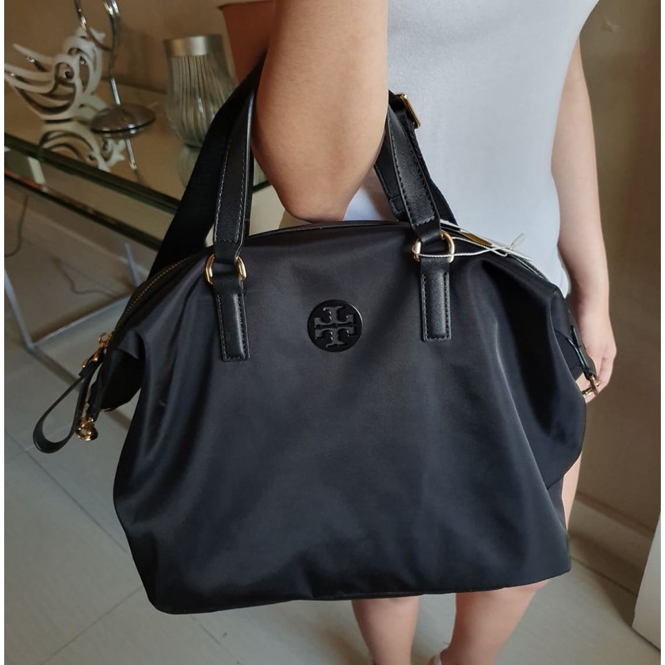 tory burch nylon satchel