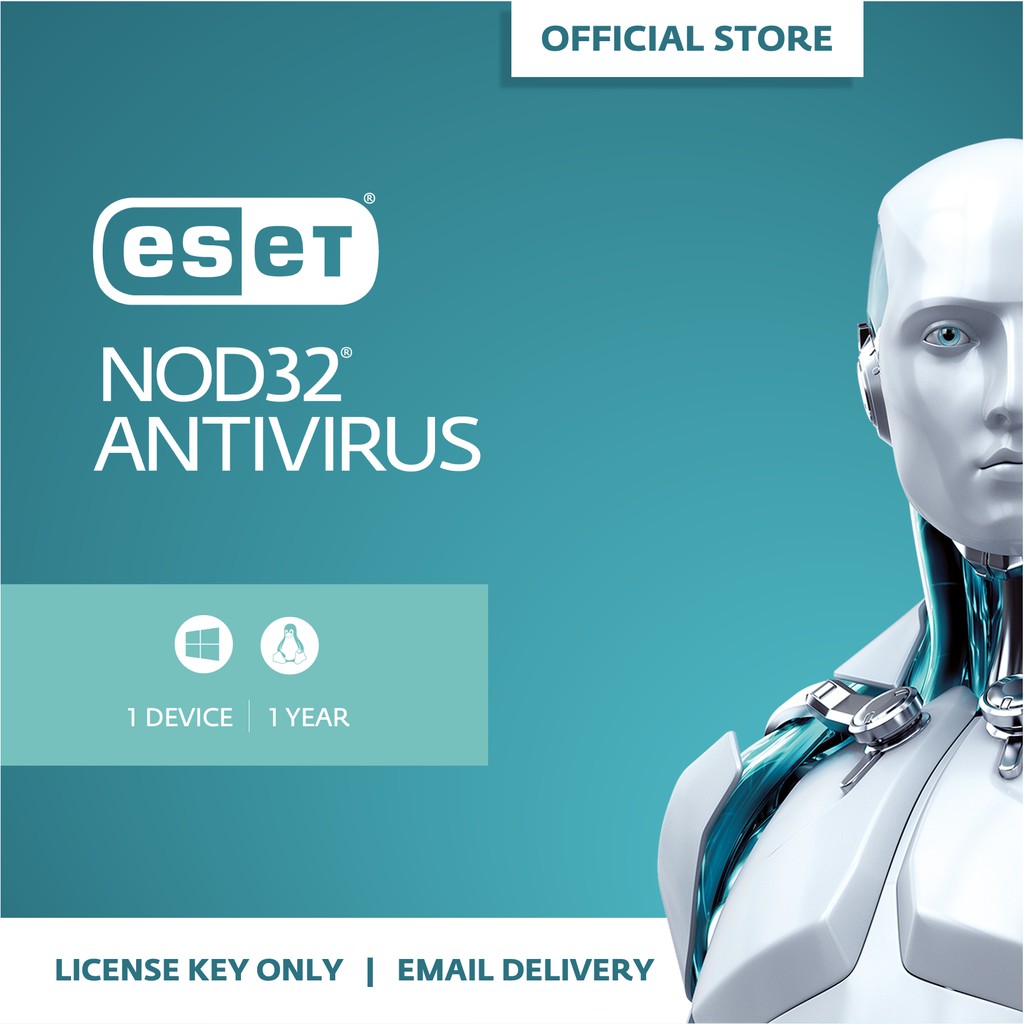 ESET NOD32 Antivirus - 1 Device With 1 Year Subscription | Shopee ...