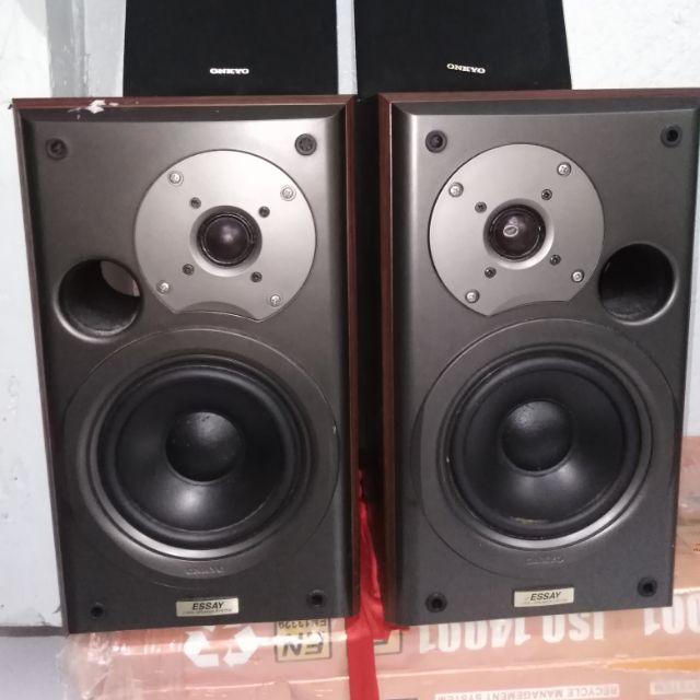 Onkyo Essay 2way Bookshelves Speaker Shopee Philippines