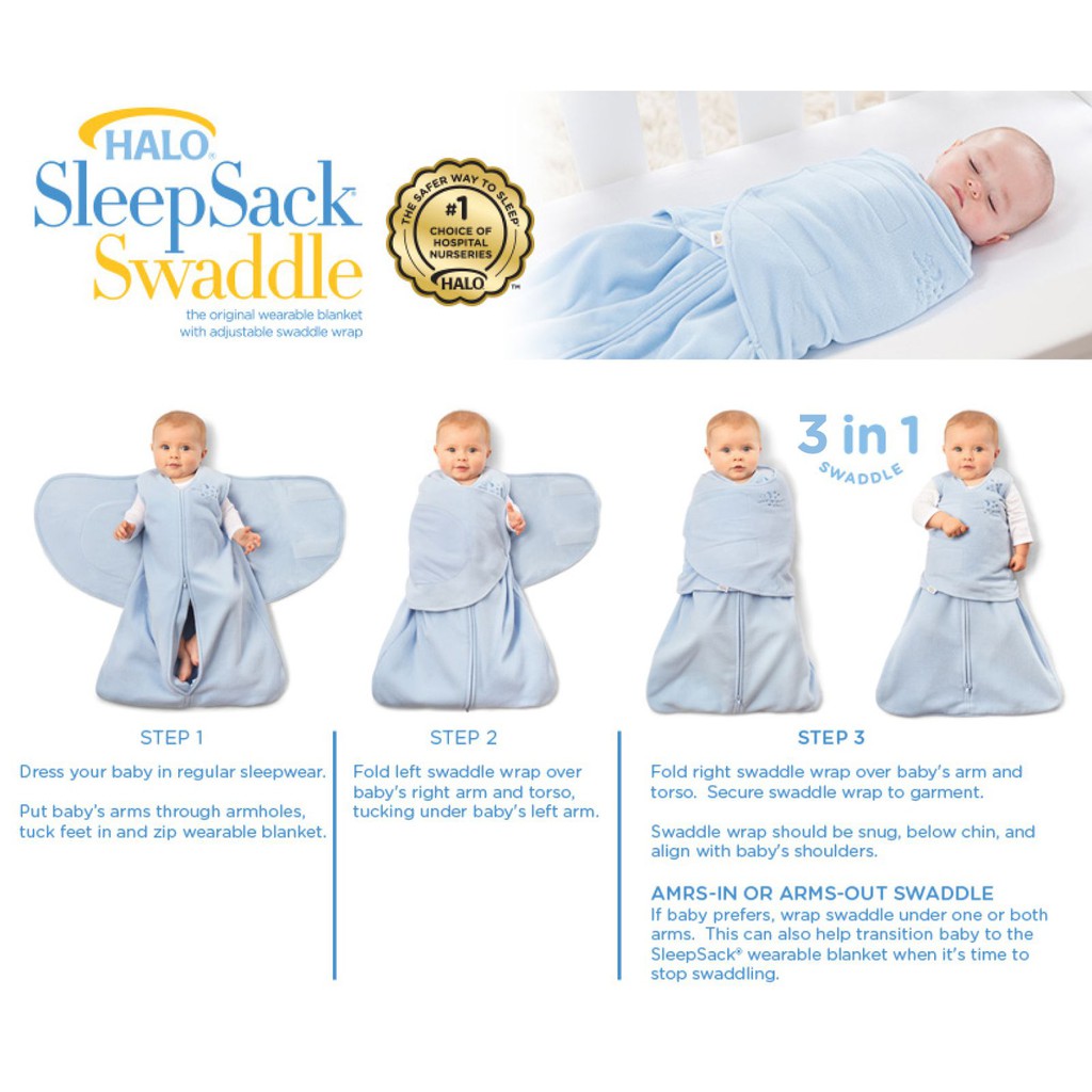 swaddle to sleep sack