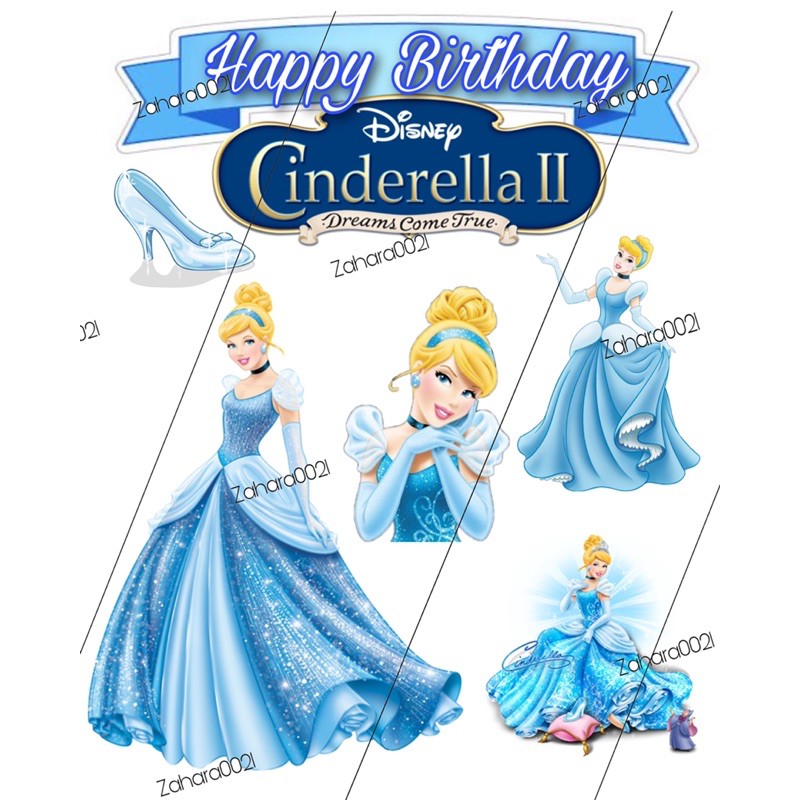 frozen cake topper cupcake toppers good quality clear print shopee philippines