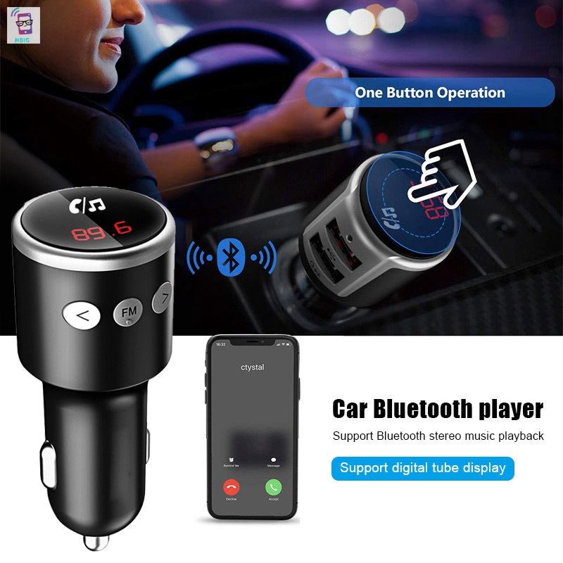 Mg Mp3 Music Player Car Fm Transmitter Wireless Comunication Usb