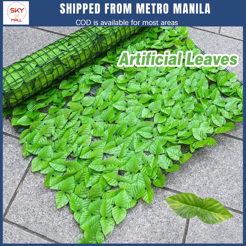 Artificial Leaf Screening Roll Artificial Leaf Vine Garden Fence