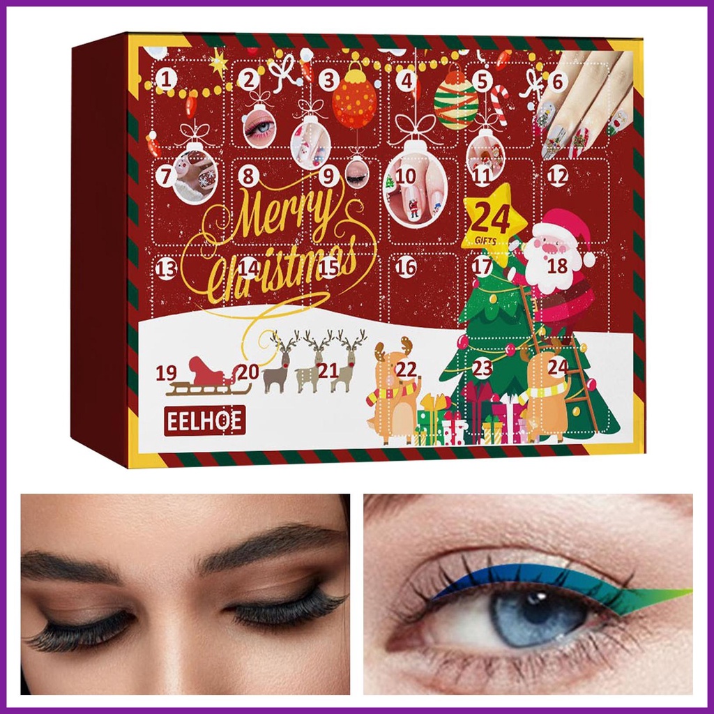 Advent Makeup Calendar Countdown Calendar 24 Days Countdown Calendars