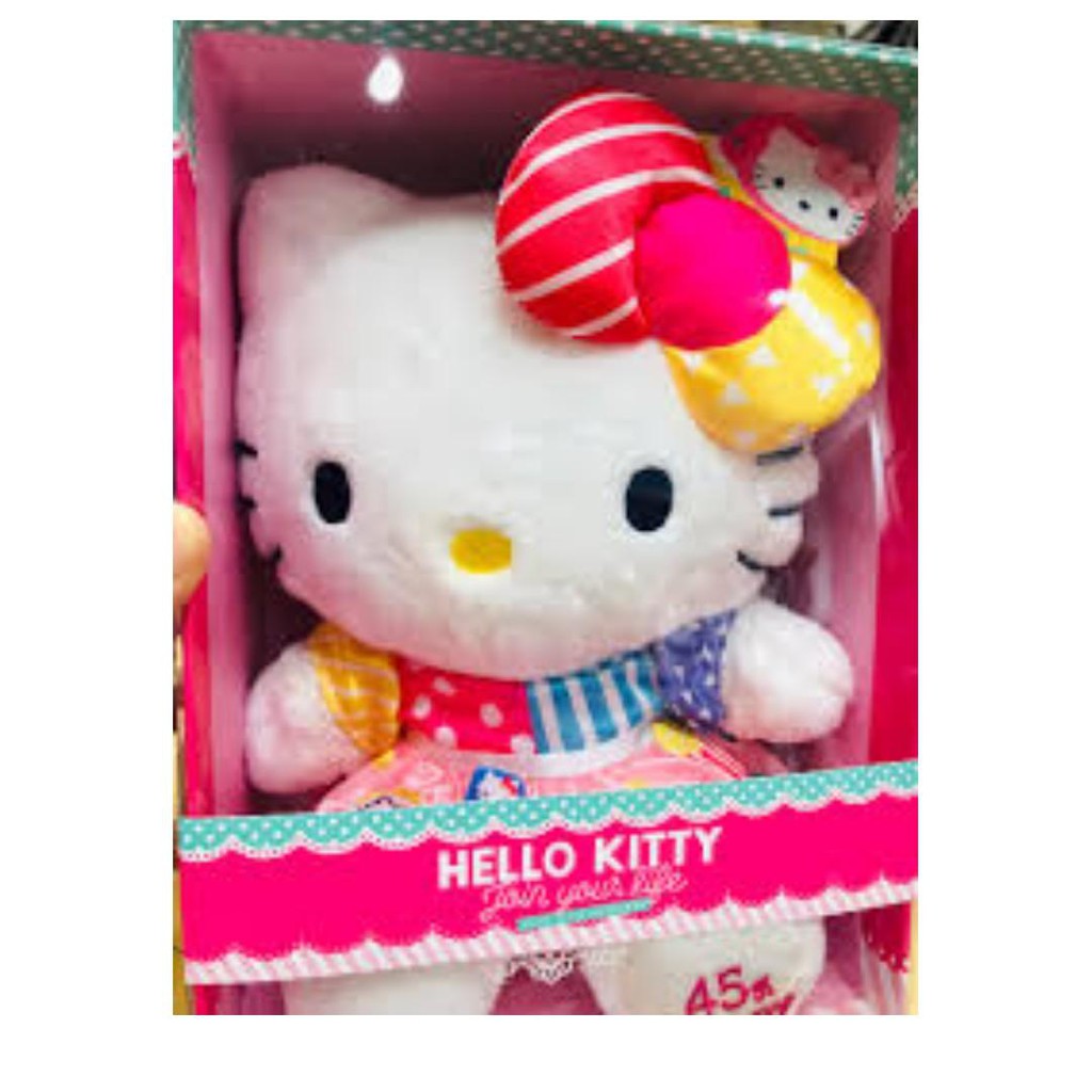 hello kitty 45th anniversary plush