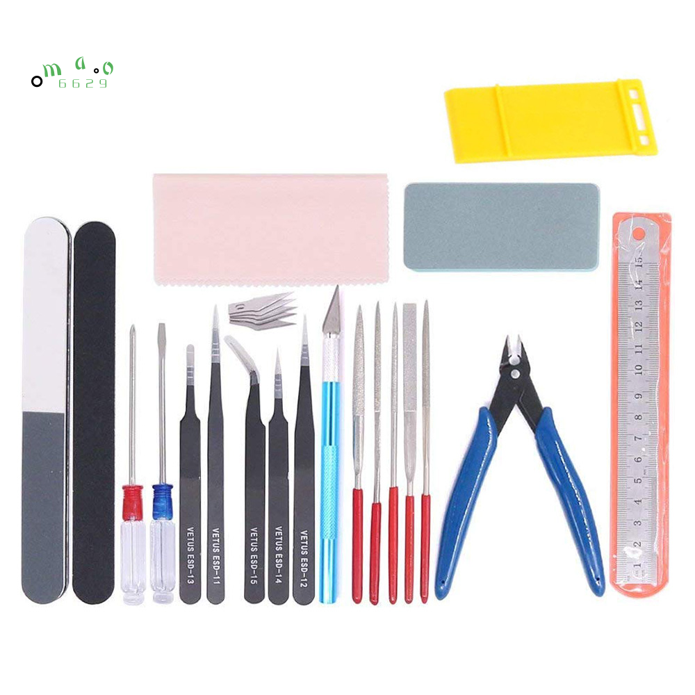 plastic model building tools