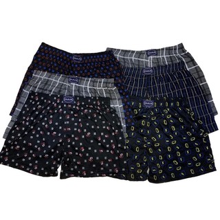 M&C #6-12 PCS BOXER SHORT ADULT MENS COTTON GOOD QUALITY AUMATIC ASSORTED COD