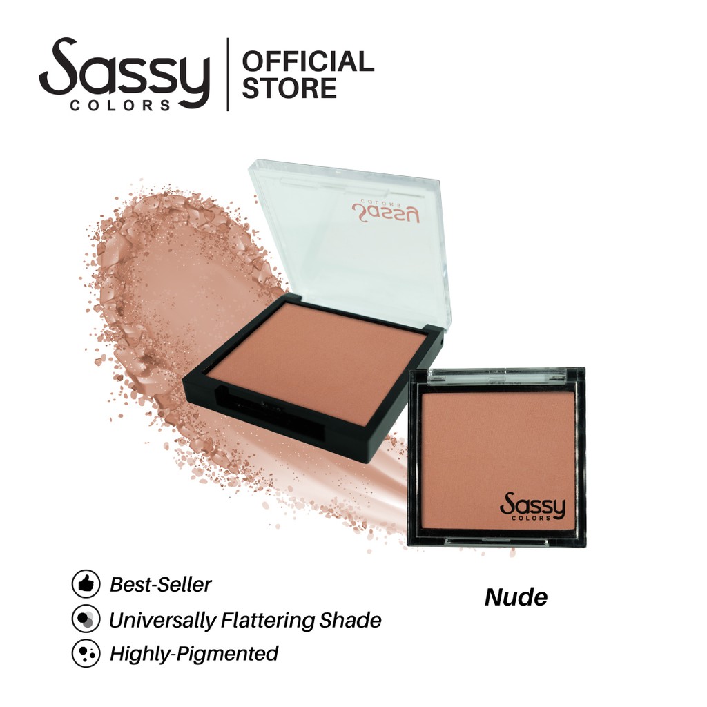 Sassy Colors Radiant Glow Powder Blush Shopee Philippines