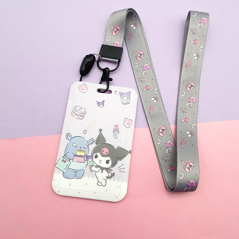 Photocard Sleeve Cute Kuromi Cinnamoroll Keychain Melody Sanrio ...