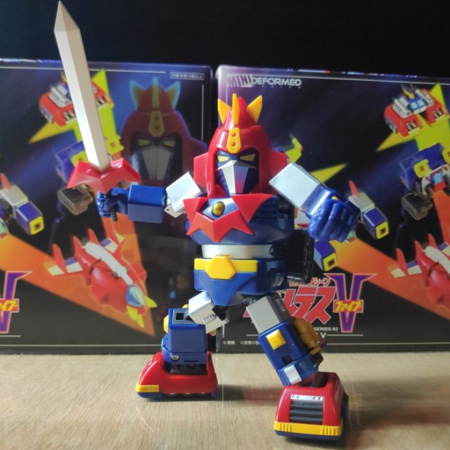 action toys mini deformed voltes v