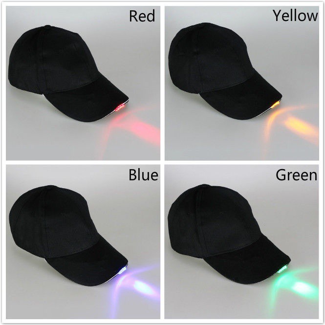 led ball cap